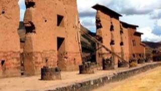 Raqchi Archaeological Complex quotTemple of Wiracochaquot  Cusco [upl. by Aimahs]