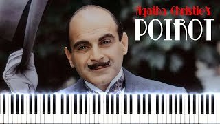 Hercule Poirot Theme Song  Christopher Gunning  Piano Tutorial [upl. by Annet359]