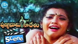 Punya Bhoomi Naa Desam Movie Scenes  Goons Killing Meenas Father  Mohan Babu [upl. by Bradan499]