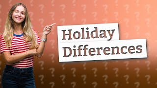 Is there a difference between a bank holiday and a Public Holiday UK [upl. by Ttenrag]