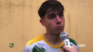 Grifone Gialloverde VS Futbol Montesacro  Intervista a Devenuto [upl. by Llekram813]