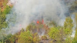 Ivanjica  Požar ispod Vidinog krša [upl. by Philipp]