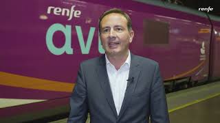 Renfe estrena el nuevo servicio Avlo entre Andalucía y Madrid [upl. by Hussey]