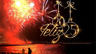 FELIZ AÑO 2025  MENSAJE DE FELICITACIONES PARA DESEAR FELIZ AÑO NUEVO 2025 [upl. by Dorehs]