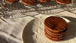 全粒粉チョコビスケット Chocolate Digestive Biscuits [upl. by Waldron]