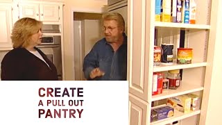 Build a Pull Out Pantry [upl. by Christianity]