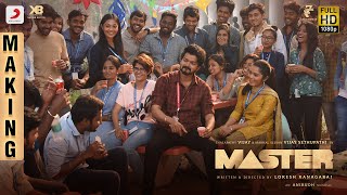 Master  Making Video  Thalapathy Vijay  Vijay Sethupathi  Anirudh  Lokesh [upl. by Rhines164]