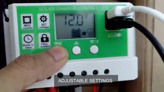 Solar Charge Controller for Lithium Batteries  PWM Liion  3S  LiFePO4  4S [upl. by Mad]