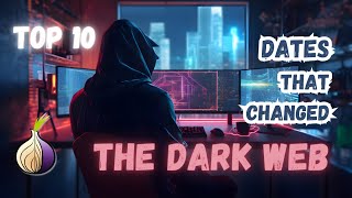 TOP 10 DATES That Made The DARK WEB What It Is TODAY [upl. by Atteynek]