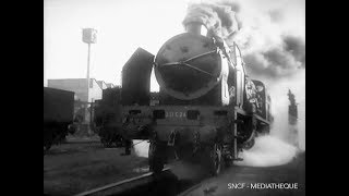 AU SERVICE DE LA FRANCE  1946 SNCF Ferroviaire  French Trains [upl. by Nie]