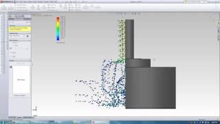 Simulating airflow in a simple TLUD cook stove [upl. by Einej881]