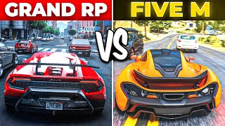 GTA 5 Grand RP Vs FiveM  Which Is Better BAD EXPERIENCE 😰  I Tried GTA 5 Carnival RP For A Day [upl. by Eatnwahs441]