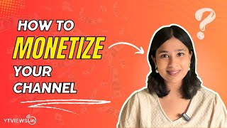 How you can monetize your channel and start earning from creating content ytviews youtube [upl. by Riva78]