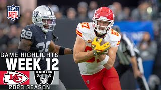 Kansas City Chiefs vs Las Vegas Raiders Game Highlights  NFL 2023 Week 12 [upl. by Emmuela]