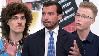 Baudet FVD legt linkse jongeren uit waarom ze tegen immigratie moeten zijn [upl. by Azilanna]