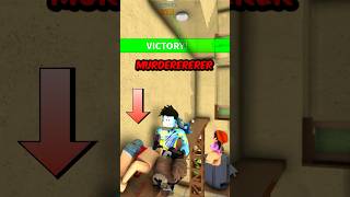 MURDERER vs INNOCENT in MM2 Roblox roblox mm2 murdermystery2 [upl. by Lyford]