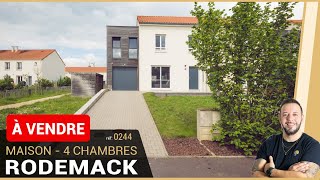 À VENDRE  Maison 4 chambres à Rodemack France 💛🌞🦅 [upl. by Sayette]