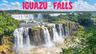 Iguazu Falls ArgentinaBrazil  Best Place to Visit in Brazil [upl. by Feune]