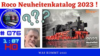 Roco Neuheiten 2023  Den Katalog durchgeblättert [upl. by Guglielma]