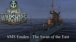 World of Warships  SMS Emden  The Swan of the East [upl. by Deerdre424]