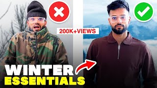 EVERY Man Needs These Winter Essentials 2024  Must Have Style Items  BeYourBest Fashion San Kalra [upl. by Ahseiat]