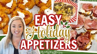 YOU HAVE TO MAKE THESE EASY HOLIDAY APPETIZERS THEY WERE AMAZING  BEST PARTY FOOD RECIPES [upl. by Hazelton]