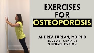 017 TwentySix Exercises for Osteoporosis Osteopenia and whole body Osteoarthritis [upl. by Antoni]