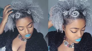 How to GreySilver Hair NO BLEACH REQUIRED 😉 [upl. by Lenor843]