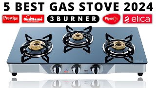 Best 3 Burner Gas Stove 2024⚡ Best Cooktop in India ⚡ Best Gas Chulha in India ⚡ Gas Cooktop [upl. by Warrin912]