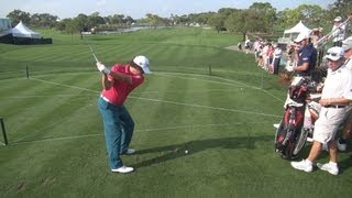 GOLF SWING 2013  JASON DUFNER FAIRWAY WOOD DRIVE  ELEVATED FULL SPEED amp SLOW MOTION  1080p HD [upl. by Anna-Diana]