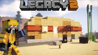 Starter House Caravan  Legacy SMP 2  Episode 1  Minecraft Survival Multiplayer [upl. by Bogusz]