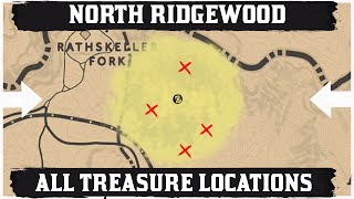 ALL North Ridgewood Treasure Map Location [upl. by Ahsieit44]