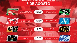 QUARTA DE FINAL COPA ALFREDO POMPEU 2024 [upl. by Linzer]