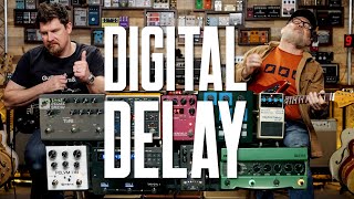 Choosing A Digital Delay For Guitar – Fun With Boss Meris Strymon Line 6 OTO Keeley amp More [upl. by Aron]