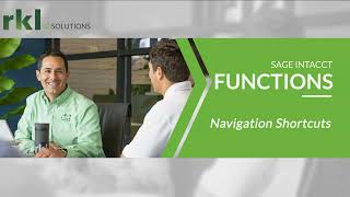 Tips amp Tricks How to Navigate Sage Intacct with Shortcuts [upl. by Airebma723]