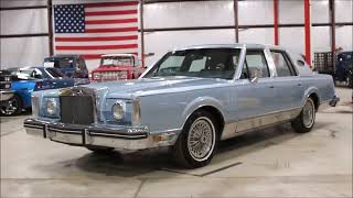 1982 Lincoln Continental MarkVI [upl. by Artinad]