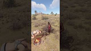 Running over a Rust Cheater with a TRAIN [upl. by Butcher672]