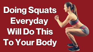 Doing Squats Everyday Will Do This To Your Body  Benefits of Squats  VisitJoy [upl. by Janice]