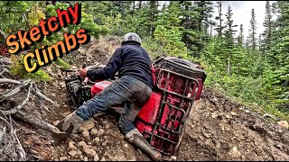 He Atempts Western Canadas Toughest Trail on a 40 Yr Old 3 Wheeler [upl. by Ela]