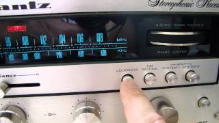 marantz 2238 receiver test [upl. by Ahtibat42]