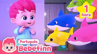 Bebê Tubarão Meu Melhor Amigo🦈  Doo doo doo   Completo  Bebefinn em PortuguêsCanções Infantis [upl. by Neelrihs]