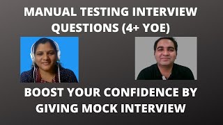 Manual Testing Interview Questions and Answers  Manual Testing Mock Interview [upl. by Ennaeed]