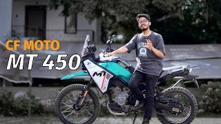 New Adventure Bike  CF Moto MT450 now in Nepal  Ride Experience and Feedback [upl. by Michelle]