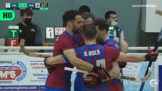 Highlights CH Palafrugell 56 Barça  Ok Liga 2122  J17 [upl. by Cantlon232]