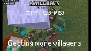 Curing Zombie Villagers  Minecraft gameplay part 176 [upl. by Verene]