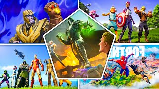 Fortnites BEST Marvel and DC Trailers [upl. by Monney]