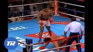 Mike Tyson vs John Alderson  FREE FIGHT  Young Tyson with Nasty KO [upl. by Noyrb997]