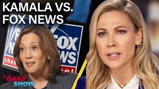 Kamala Takes on Fox Newss Bret Baier amp Trump Rambles in Univision Town Hall  The Daily Show [upl. by Htebzile313]