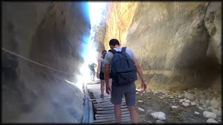 Samaria Gorge Hiking 692020 [upl. by Sucirdor]