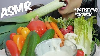 ASMR Veggie Platter EXTREME CRUNCHY EATING SOUNDS No Talking  SASASMR [upl. by Blader733]